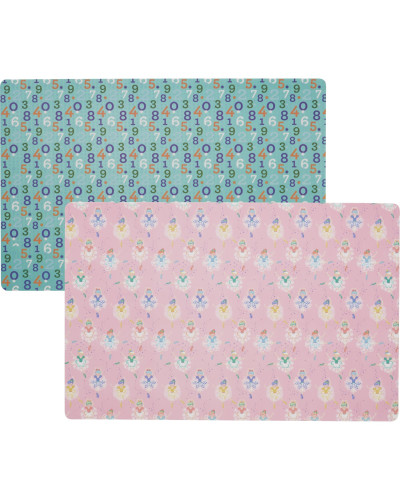 Plastic Placemat with Ballet Dancer Print