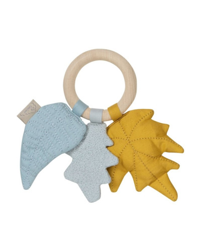 Leaves rattle- mustard mix