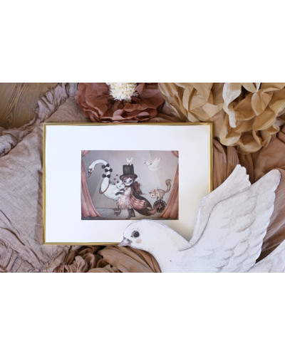 Mrs. Mighetto  24X18 MISS LUCY print