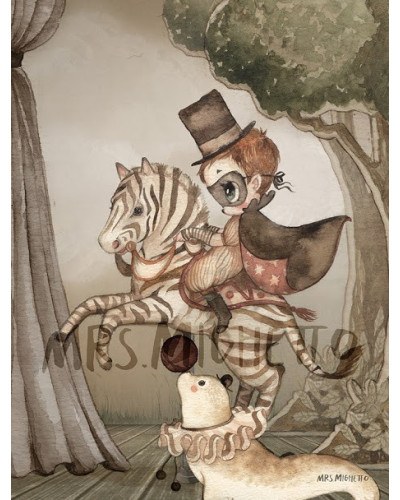 Mrs. Mighetto  18X24 MR FRANK print