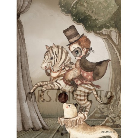 Mrs. Mighetto  18X24 MR FRANK print
