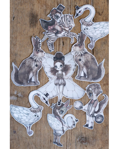 Mrs. Mighetto PAPER FRIENDS (MY TINY THEATER)