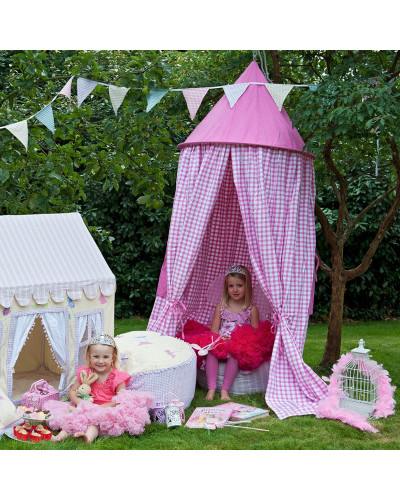 Hanging Tent Pink Gingham