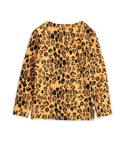 Basic leopard grandpa tee