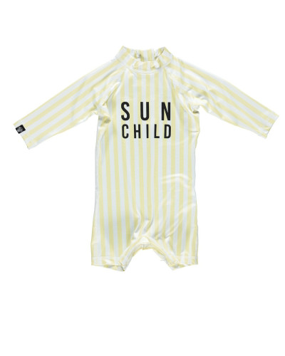 "Sun Child" one piece baby swimsuit