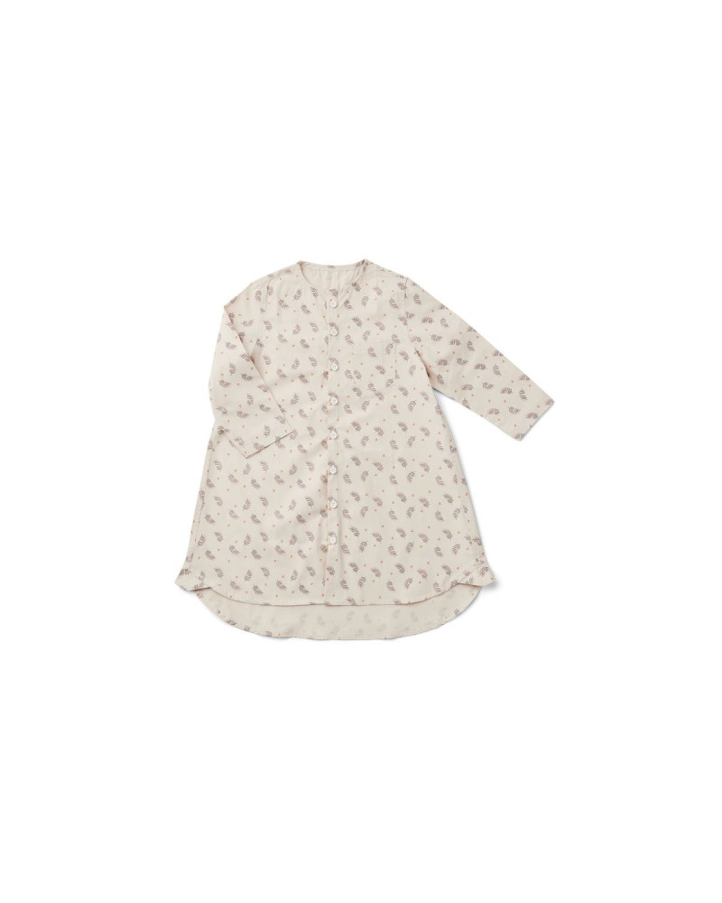 Evy Pyjamas Dress - Fern/rose
