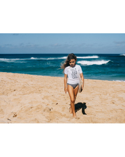 "Salty Hair"  UV swim tee