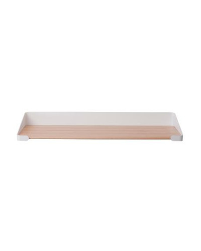 Embrace shelf, single, classic white