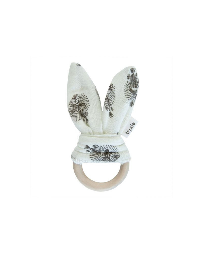 Teether - rabbit blowfish