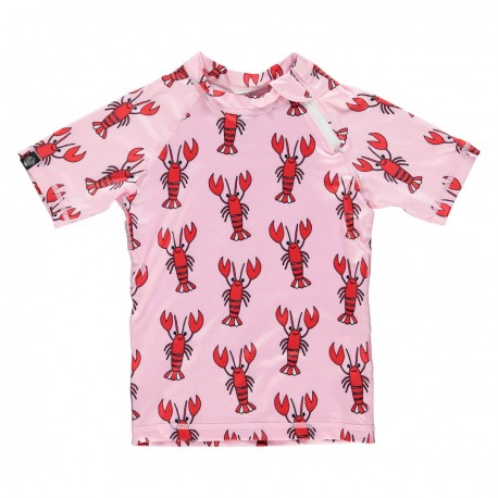 "Lazy Lobster"  UV swim tee