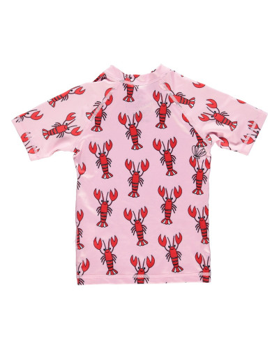 "Lazy Lobster"  UV swim tee