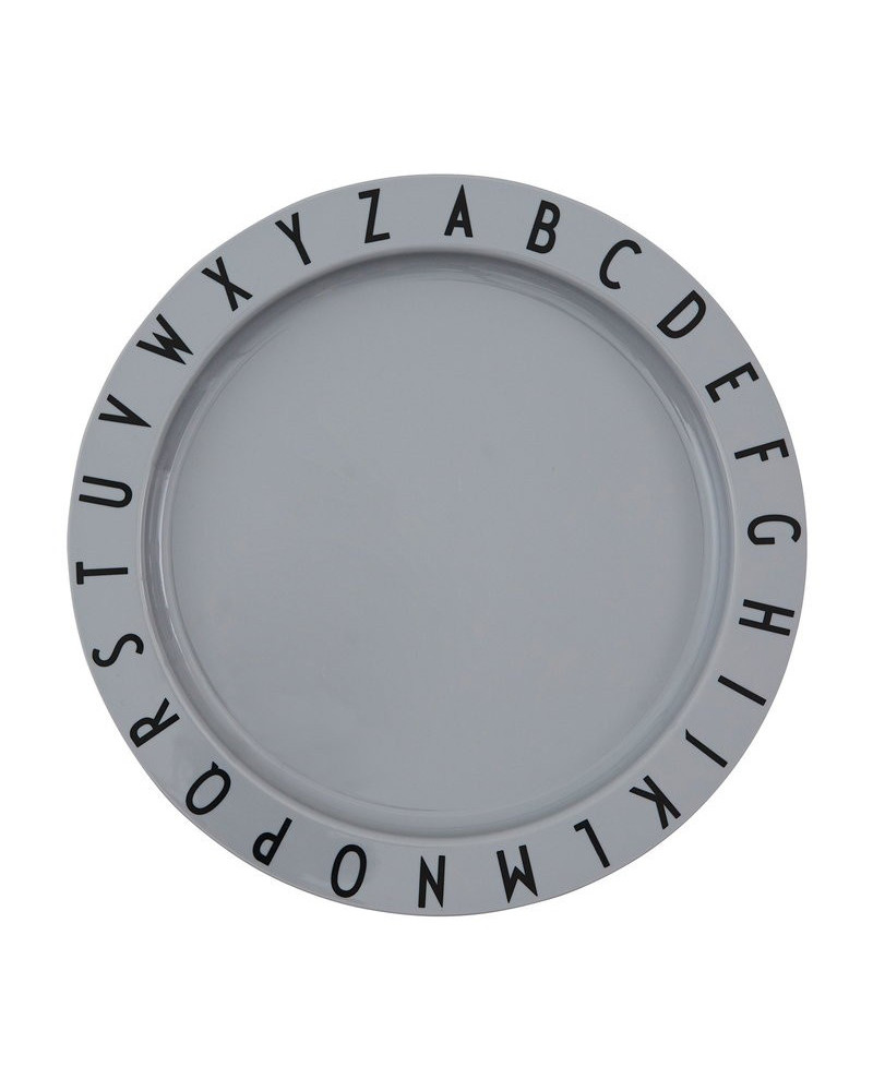 ABC plate- Tritan grey