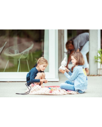 Play and go playmat and storage bag -  geo coral