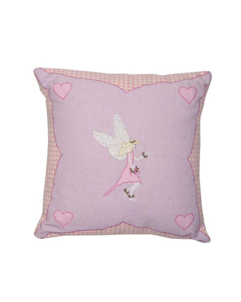 Appliqued Cushion Cover Fairy