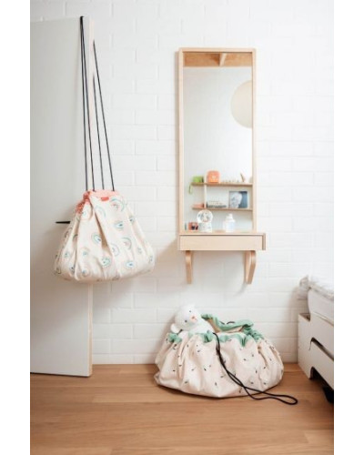 Play and go playmat and storage bag -  swan