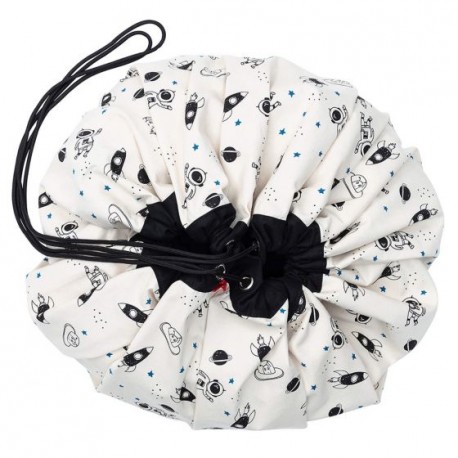 Play and go playmat and storage bag -  space glow in the dark