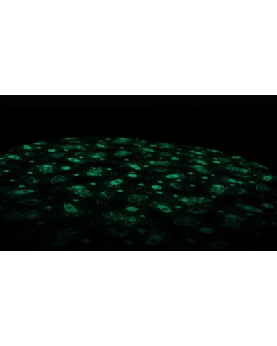 Play and go playmat and storage bag -  space glow in the dark