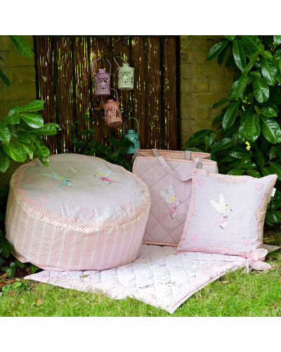 Appliqued Cushion Cover Fairy