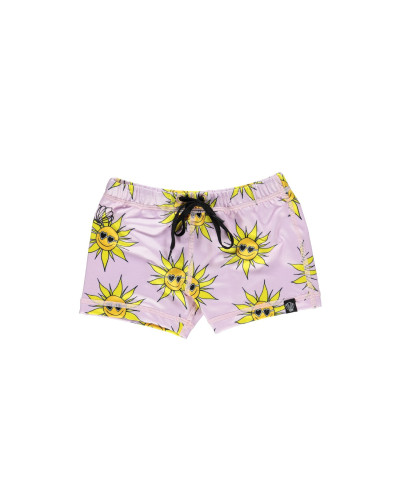 "Sunny Flower"  UV swimshorts