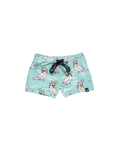 "Crazy Cockatoo"  UV swimshorts