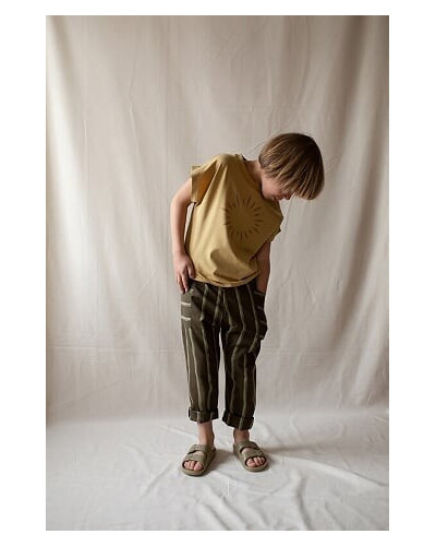 Forest side pockets pants