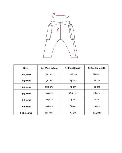 Forest side pockets pants