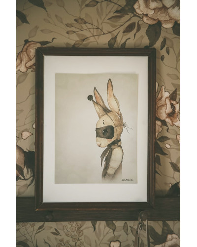 Mrs. Mighetto  MR SIXTEN, 18x24cm