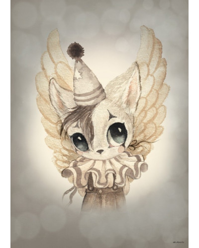 Mrs. Mighetto  MR BILL, 50x70cm