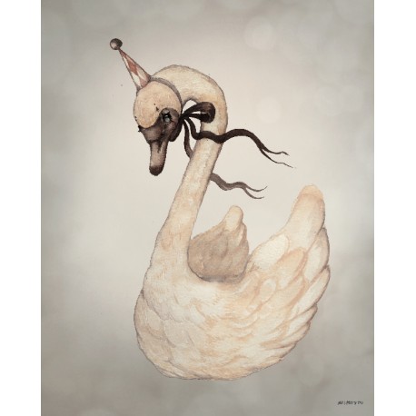 Mrs. Mighetto  MISS SWAN, 50x70cm