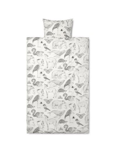 Katie Scott Bedding  - Junior size - Black