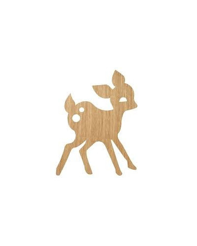 My Deer Lamp - oiled oak