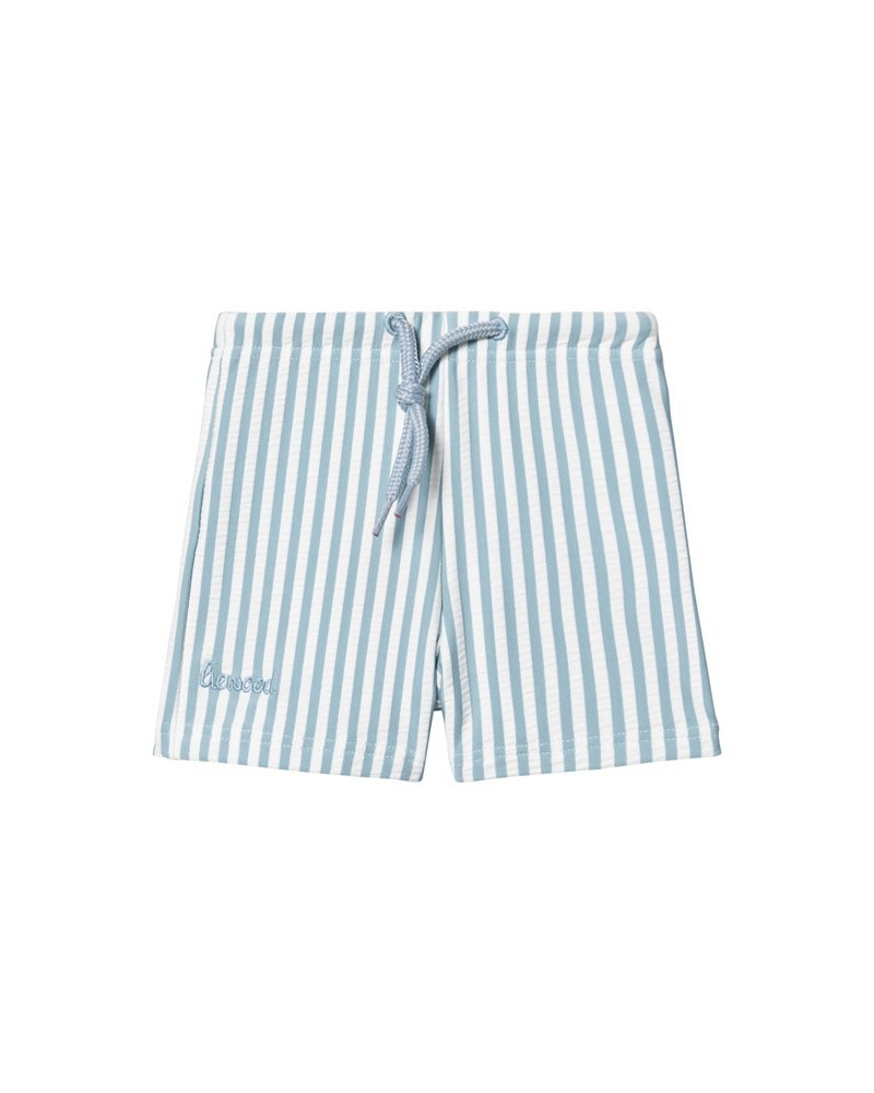 Otto Swim Pants - Sea blue/white