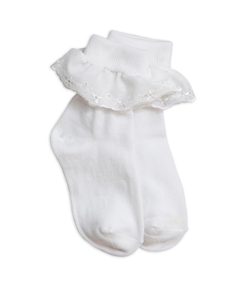 Lace socks -white