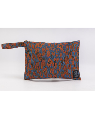 Flat Pouch Leo-Terracotta - Small