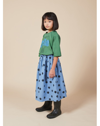 Spray Dots woven skirt