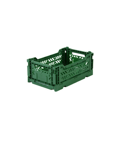 Aykasa folding crate - Mini dark green