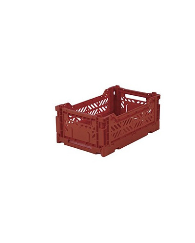 Aykasa folding crate - mini tile red