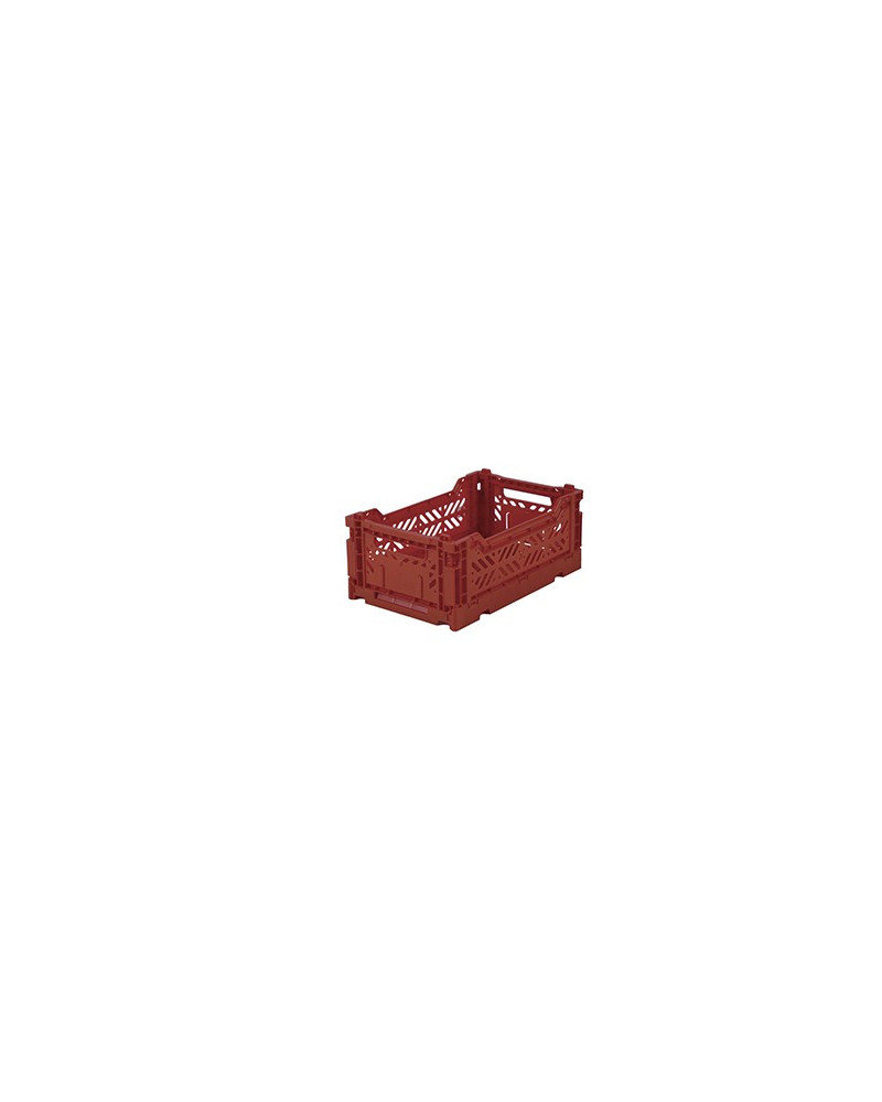 Aykasa folding crate - mini tile red