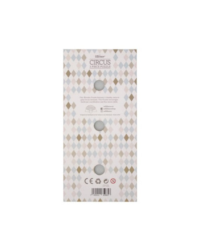 3 Piece Puzzle Circus