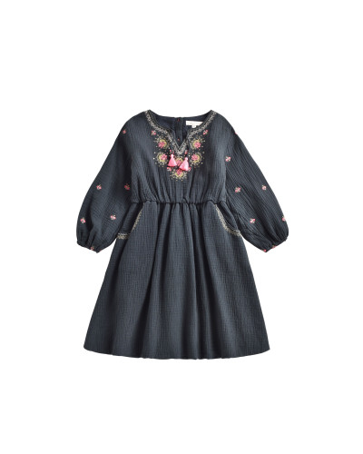 Dress Lexia - charcoal