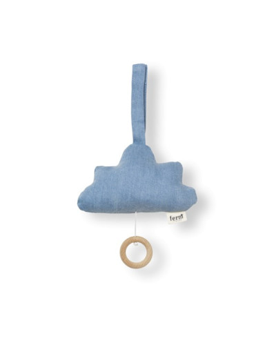 Cloud music mobile - denim blue