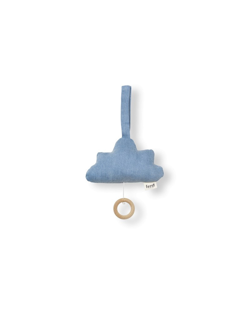 Cloud music mobile - denim blue