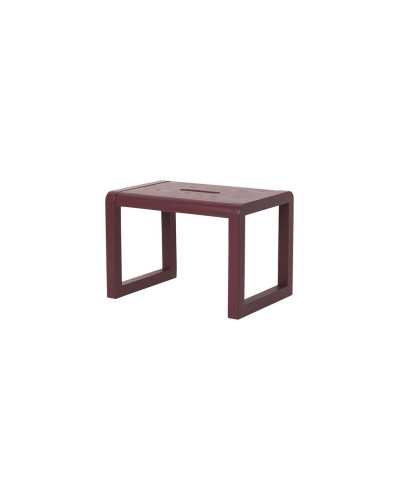 Little Architect stool - bordeaux