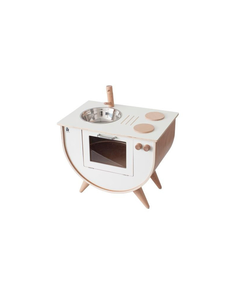 Play kitchen - white/wood