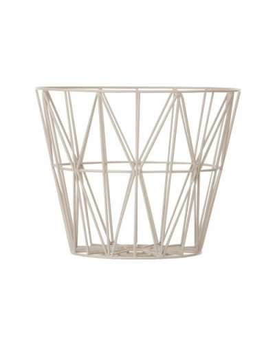 Wire Basket Yellow - Small