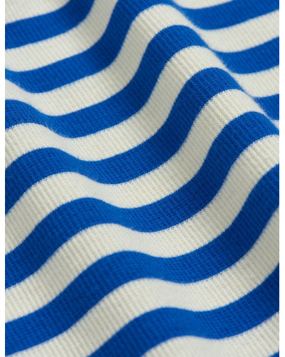 Stripe Ribbed T-shirt
