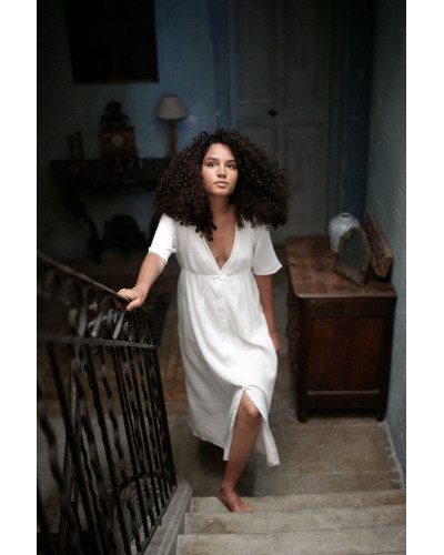 WOMEN Dress Akali - off-white