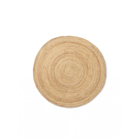 Eternal Round  Jute rug - large/natural