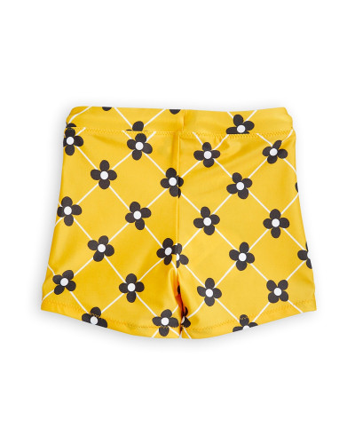 Flower Check UV Swim Pants
