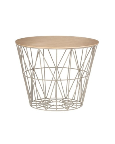 Wire Basket Yellow - Small
